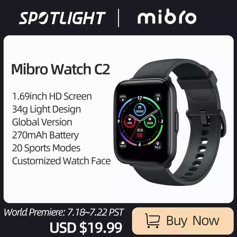 Смарт-часы Mibro C2 глобальная версия