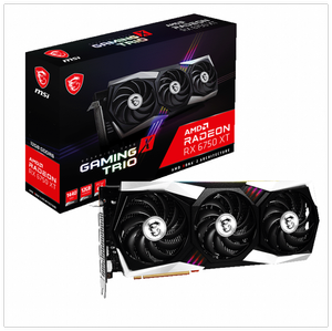 Видеокарта Radeon RX 6750 XT GAMING X TRIO 12G