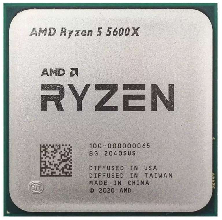 Процессор AMD Ryzen 5 5600X AM4, 6 x 3700 МГц, OEM