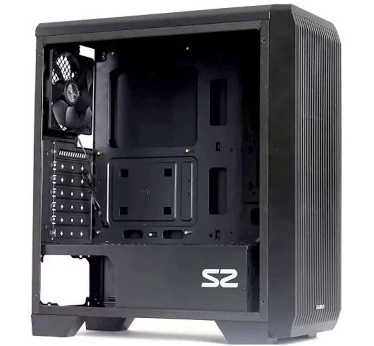 Корпус компьютерный Zalman S2 Tempered Glass Black (S2 TG)(3 вентилятора в комплекте)