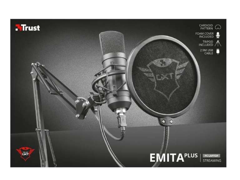 Микрофон TRUST GXT 252+ Emita (с Ozon Картой)