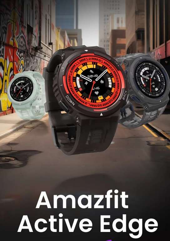 Часы Amazfit Active Edge Bold