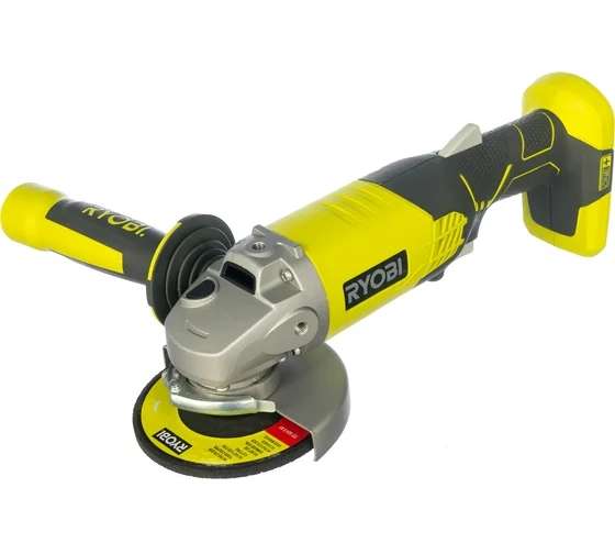 Аккумуляторная угловая шлифмашина Ryobi ONE+ R18AG-0