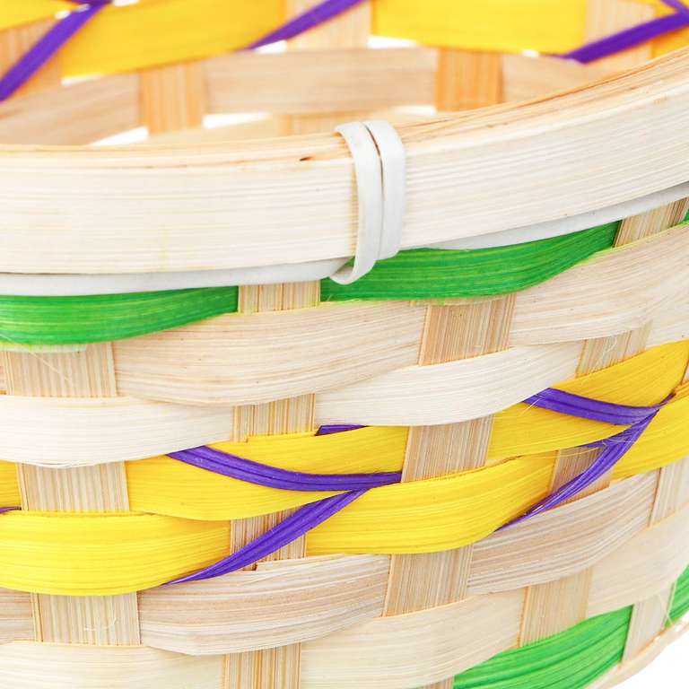 Корзинка плетеная LADECOR, бамбук, 2 цвета (535-147)