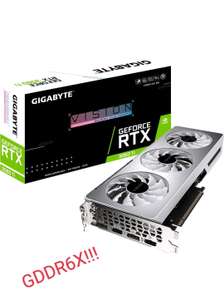 Видеокарта Gigabyte GeForce RTX 3060 Ti 8 ГБ (GV-N306TGAMINGOC PRO-8GD), LHR (мощнее 3070)