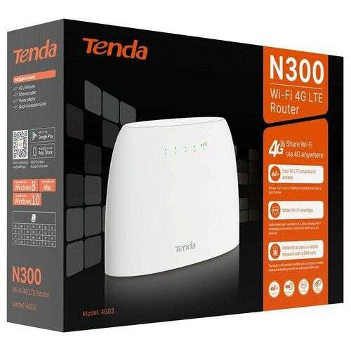 Wi-Fi 4G/LTE роутер Tenda 4G03