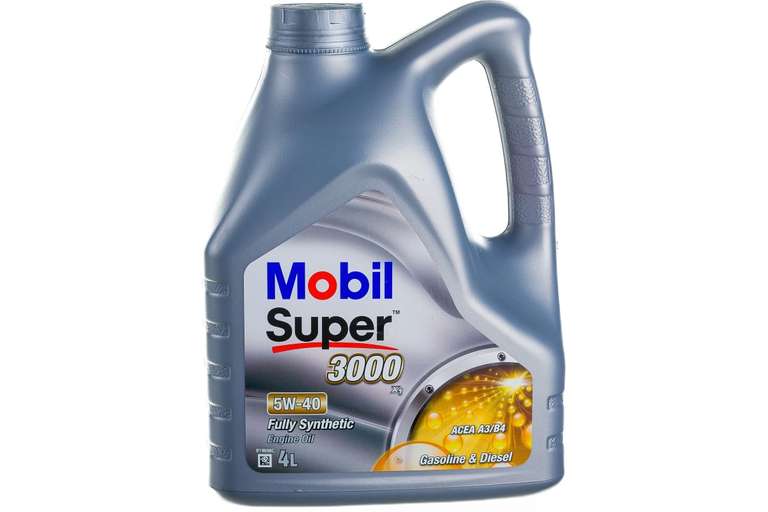 Моторное масло Mobil Super 3000 X1 5W-40, 4 л