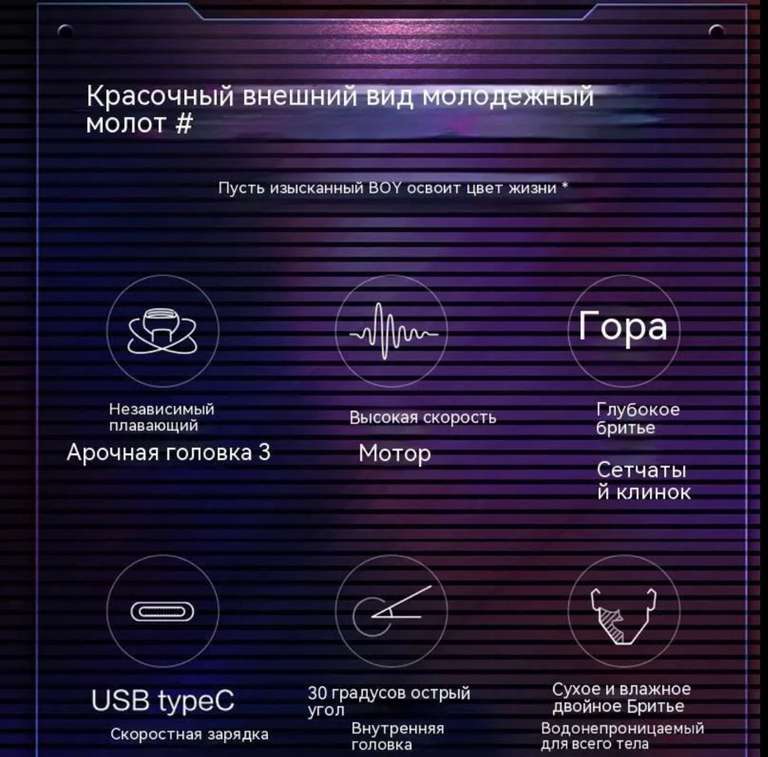 Электробритва Panasonic ES-RM31 аккумуляторная (из-за рубежа, по ozon карте)