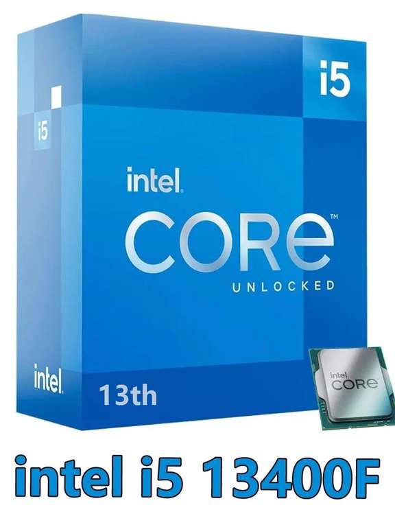 Процессор intel core i5 13400F OEM без кулера (из-за рубежа)