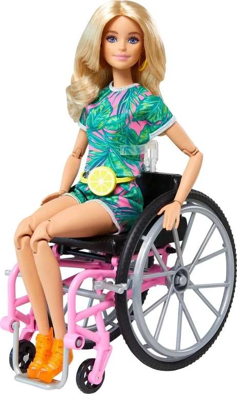 Кукла Mattel Barbie в инвалидном кресле, GRB93