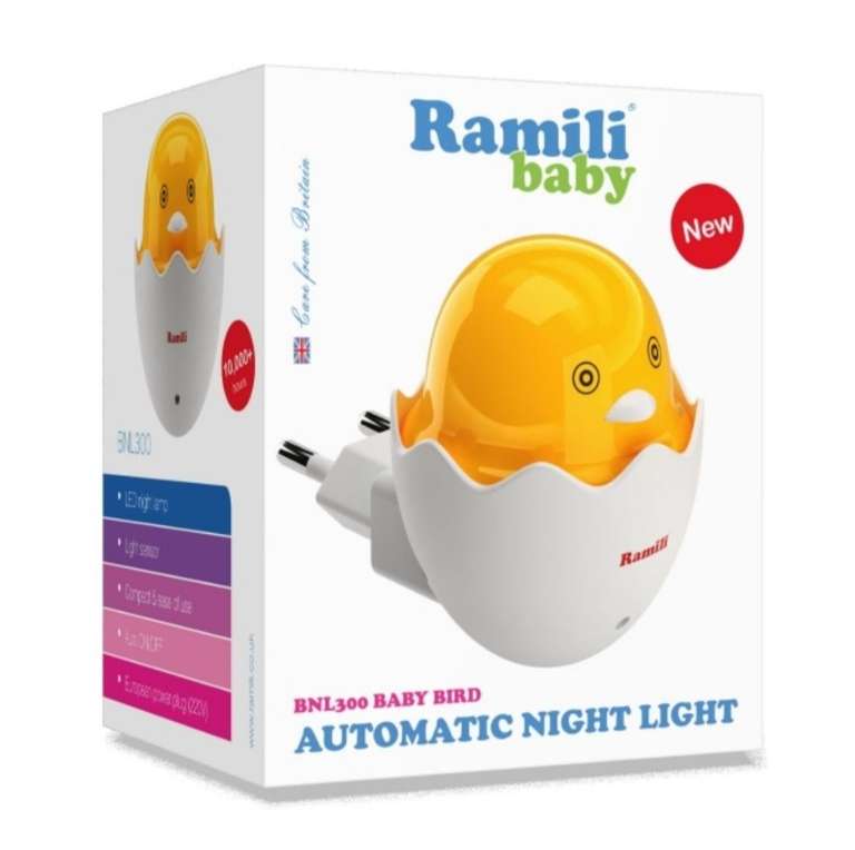 Детский автоматический ночник Ramili BNL300 Baby (с баллами 154р)