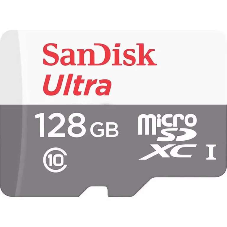 Карта памяти SanDisk Ultra 128GB microSD (SDSQUNR-128G-GN6MN) + возврат 40% бонусами