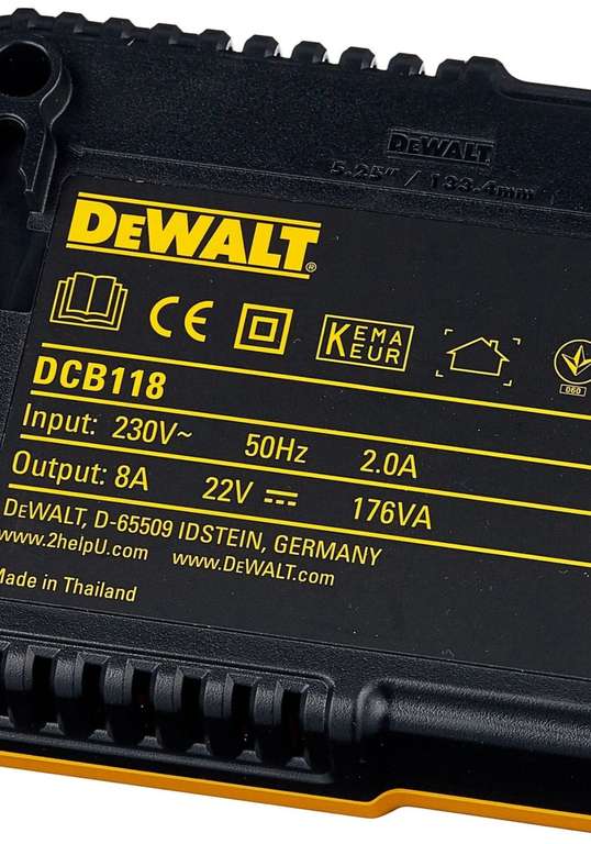 Зарядное устройство DEWALT DCB118, 18/54 B