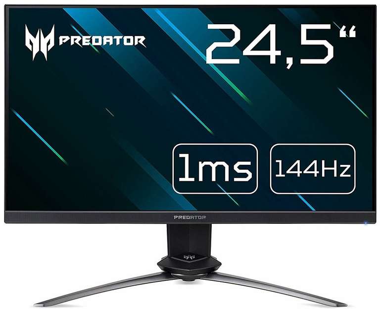 Монитор Acer Predator XN253QPbmiprzx 24.5 " 144 Gz 1ms