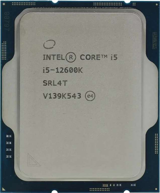 Процессор Intel Core i5 12600K, OEM OEM (без кулера), по Ozon карте