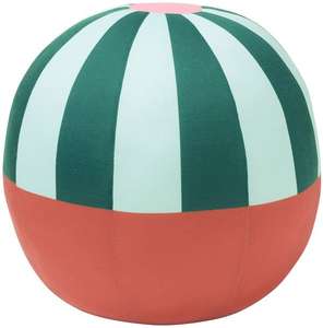 Мягкая игрушка ИКЕА мяч КЭППХЭСТ, 32 см, зеленый/красный