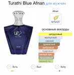AFNAN Turathi Blue, парфюмерная вода, 90 мл (2039₽ с бонусами нового пользователя)