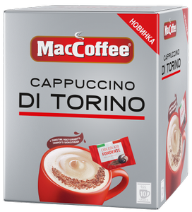 Кофейный напиток растворимый MacCoffee Cappuccino di Torino 3в1 25,5 г х 10 шт.