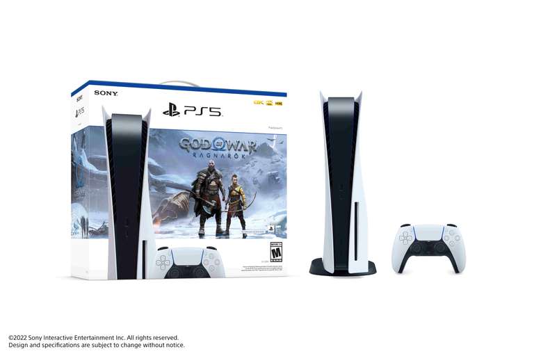 Игровая консоль SONY PlayStation 5 – God of War Ragnarok Bundle (из США, нет прямой доставки, инструкция в описании)