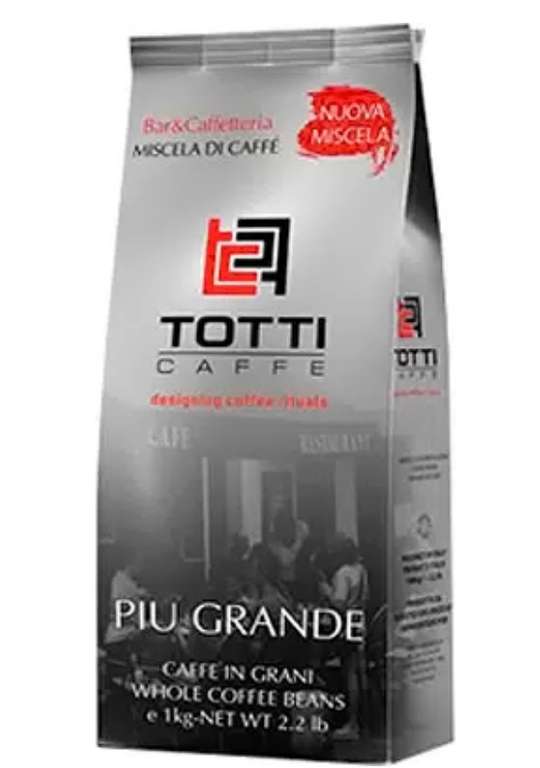 [МСК] Кофе Totti Piu Grande в зернах 1 кг + 410 бонусов
