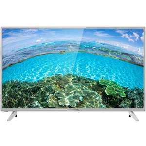 LED телевизор 32" Hi VHIT-32F102SS Silver + Smart-TV приставка Sber SberBox (в приложении)