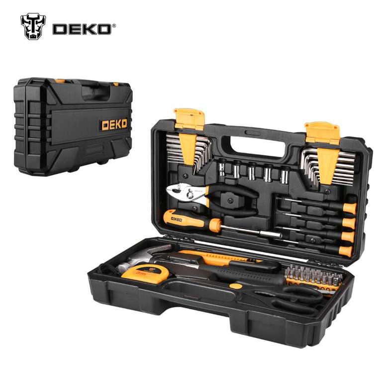 Набор ручных инструментов DEKO DKMT62 065-0213 62 предмета