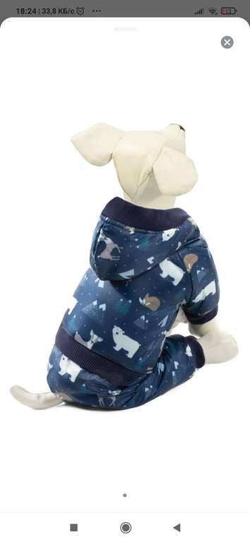 [Краснодар и др.] Скидки на свитеры, попоны, комбинезоны для собак, например, попона для собак Triol-disney