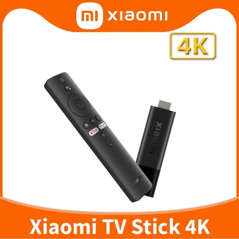 ТВ приставка Xiaomi Mi TV Stick 4K (цена с озон картой, из-за рубежа)
