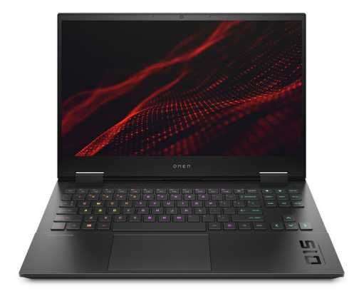 Ноутбук HP Omen 15-ek1023ur (Intel Core i7 10870H 2.2ГГц, 16ГБ, 512ГБ SSD, NVIDIA GeForce RTX 3070 для ноутбуков - 8192 Мб, Free DOS 3.0)