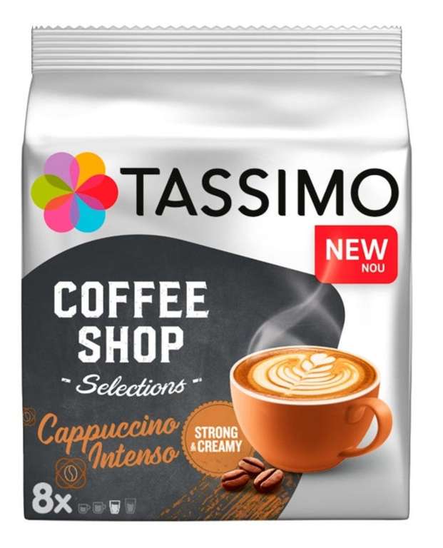 Кофе в капсулах Tassimo Cappuccino Intenso, 16 капсул