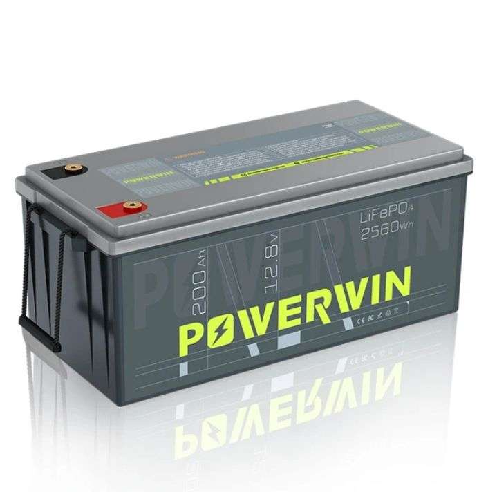 Аккумулятор POWERWIN BT200 12,8В, 200 Ач, 2560 Вт/ч LiFePO4 (Литий-Железо-Фосфат)