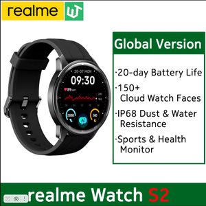 Умные часы Realme S2 SmartWatch 1,43-дюймовый Amoled