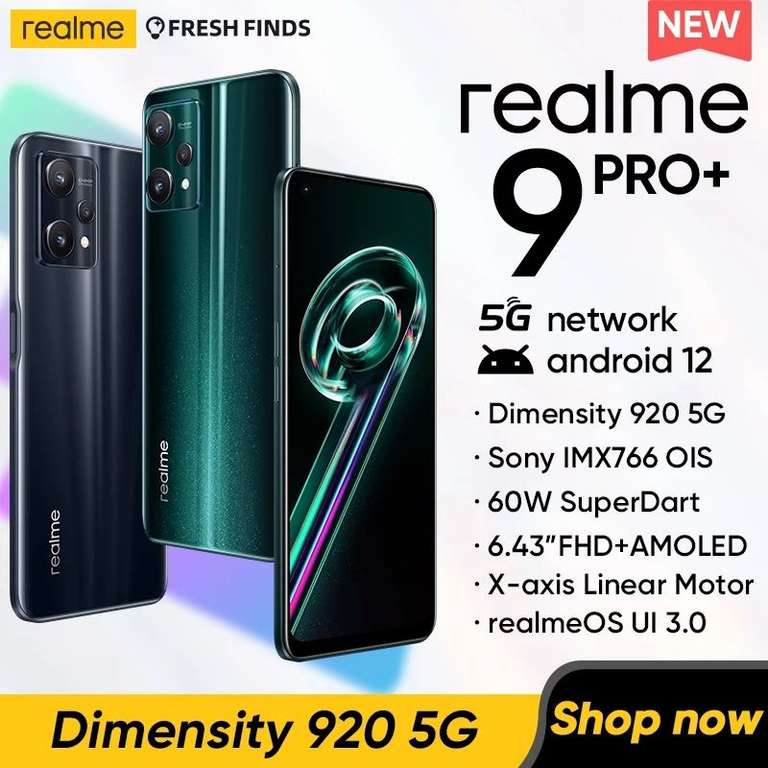 Смартфон Realme 9 pro+ 5G