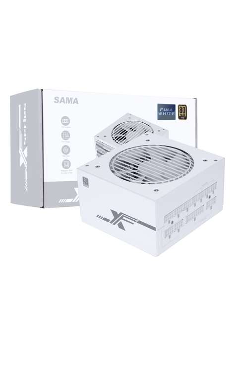 Блок питания компьютера SAMA XF1000, 1000 Вт (XF1000), из-за рубежа, по Ozon карте