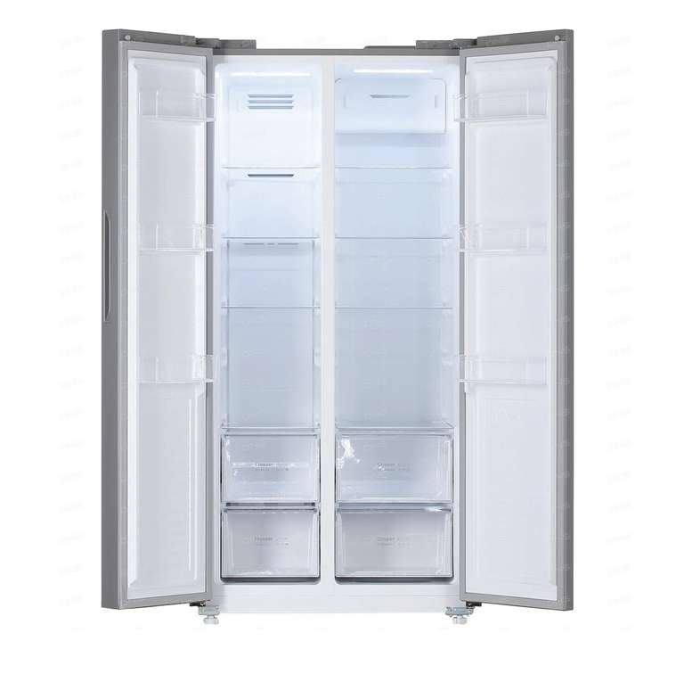 Холодильник Side by Side DEXP SBS440AMG серебристый