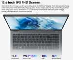 Ноутбук Chuwi GemiBook Plus 15.6", 16/512Гб, Intel N100 (цена с купоном)