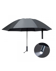 Автоматический зонт Urevo с фонариком (Automatic Reverse Folding Lighting Umbrella)