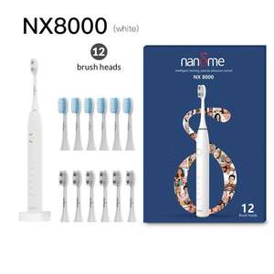 Звуковая зубная щетка Nandme NX8000 с 12 насадками