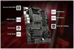 Материнская плата MSI B550 GAMING GEN3 AM4, AMD B550, 4x DDR4 3200 МГц, 2x PCI-Ex16, 1x M.2, ATX