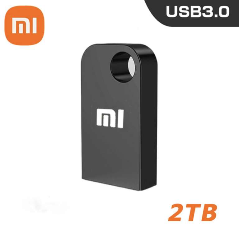 Мини флеш-карта 2Tb USB 3.0 (возможно, неоригинальная)