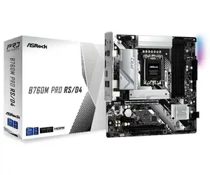 Материнская плата asrock b760m pro rs/d4