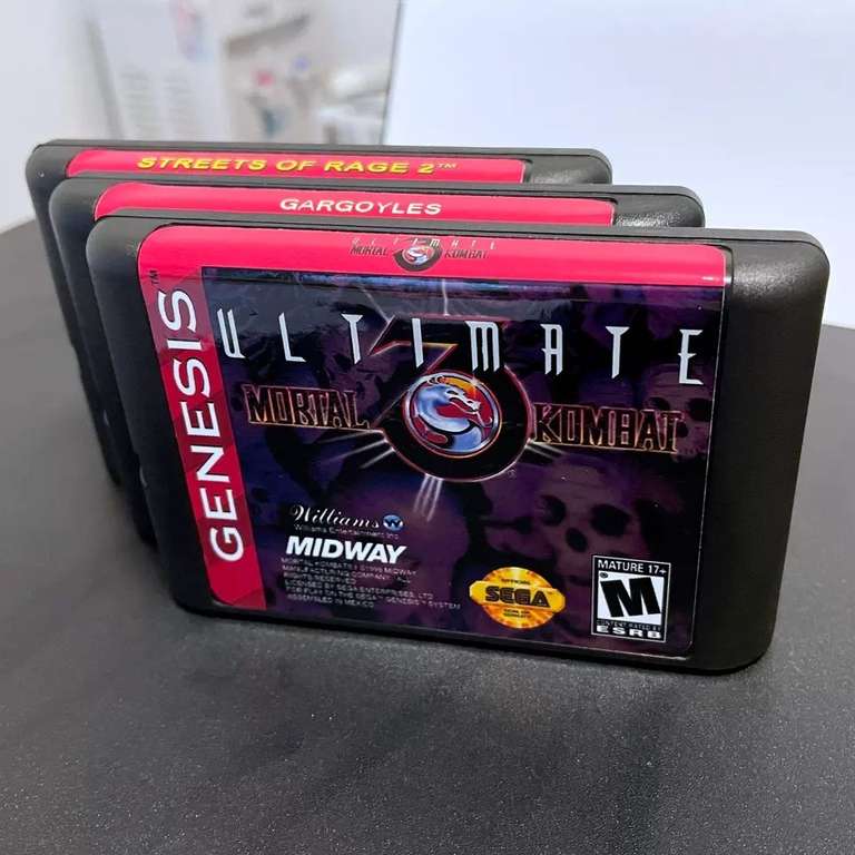 Игра Ultimate Mortal Kombat 3 (для Sega Mega Drive)