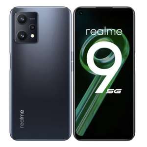 Смартфон Realme 9 5G, 4/128Gb, 6.6", 120 герц (черный и белый)
