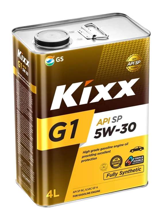 Моторное масло KIXX G1 5W-30 Синтетическое 4 л