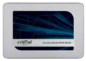 Твердотельный накопитель Crucial MX 500 ГБ SATA CT500MX500SSD1 В