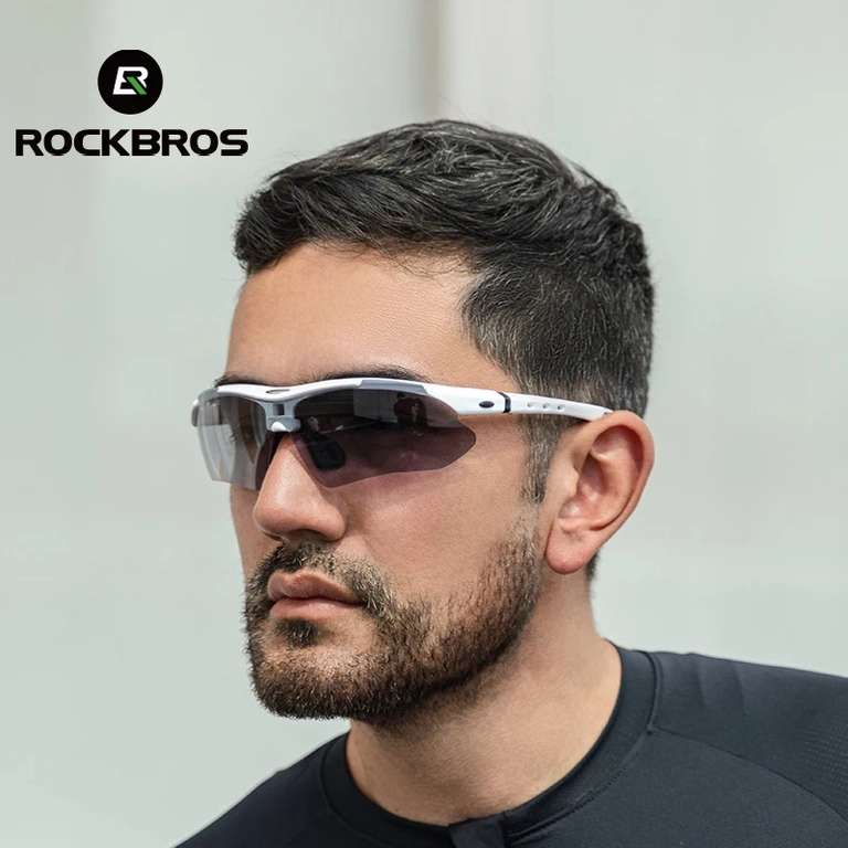 Мужские спортивные солнцезащитные очки ROCKBROS 10007, 5 линз