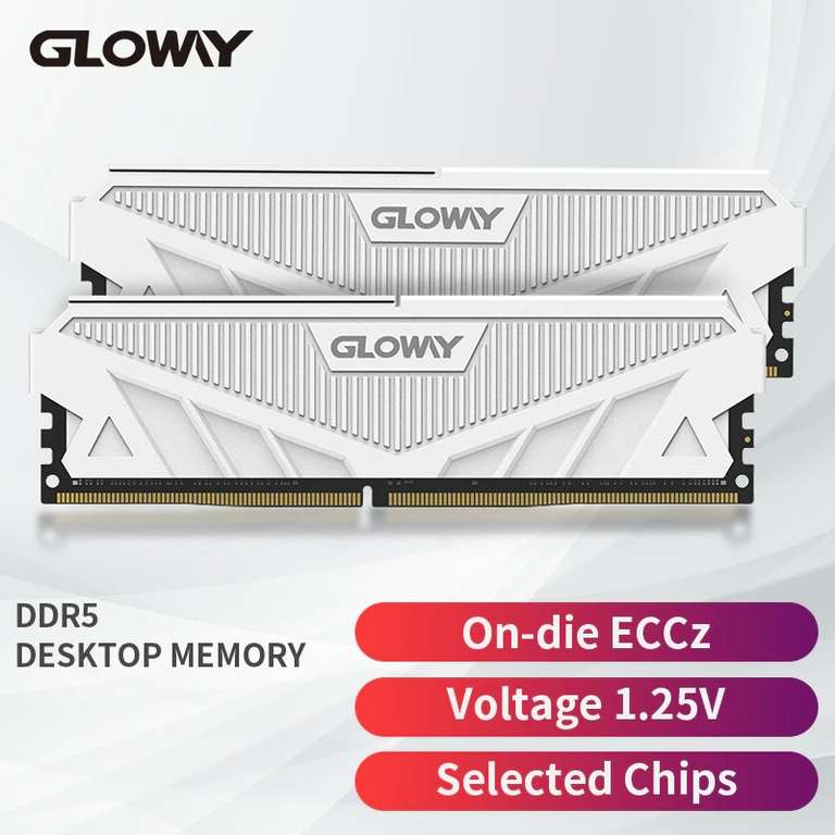 Оперативная память Gloway ddr5 5200 МГц (16gb x 2)