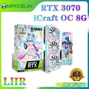 Игровая видеокарта MAXSUN GeForce RTX 3070 iCraft OC 8G GDDR6