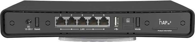 Wi-Fi роутер MikroTik hAP ac³ LTE6 kit (RBD53GR-5HacD2HnD&R11e-LTE6)