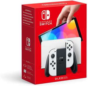 Игровая приставка Nintendo Switch OLED White (возврат бонусами 20-30%)